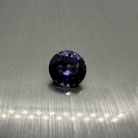Round Purple Cz 9mm 2.95ct