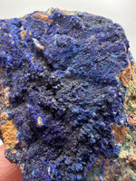 Azurite and Malachite, Tiznit, Morocco