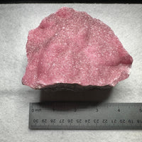 Cobaltoan Calcite, Aghbar Mine, Bou Azzer, Morocco