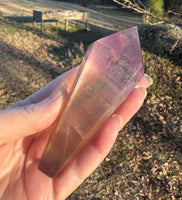Purple Fluorite Scepter Wand #3