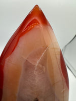 Carnelian Mixed Quartz Arrow Tower #6