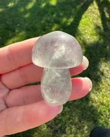 Fluorite Mushroom Carving #18