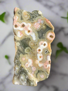 8th Vein Ocean Jasper Polished Free Form #1