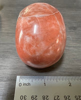 Orange Jade Skull #11