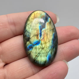 Oval Labradorite Cabochon 20a