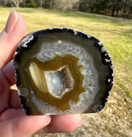 Polished Front Agate Geode #7