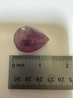 Pear Shape Candy Fluorite Cabochon #1