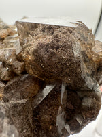 Quartz, Elestial Garden, Lodolite, Jacare, Brazil