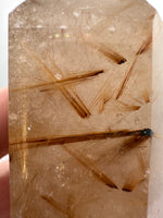 Gold Rutilated Quartz Point #1