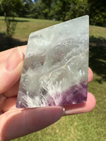 Feather Fluorite Free Form with Rainbow #6