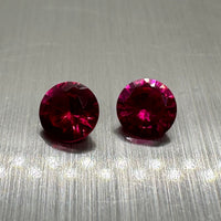 Lab Created Ruby 5mm Round