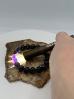 Amethyst Stretch Bead Bracelet
