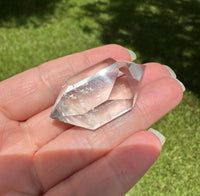Natural Quartz Double Terminated Wand Point #7