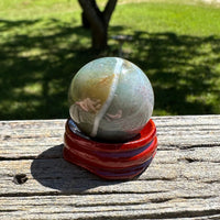 Moss Agate Sphere #11