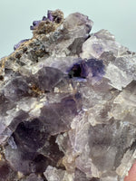 Dark Purple Fluorite Specimen – Melchor Muzquiz, Coahuila, Mexico