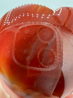 Carnelian Heart Palm Stone #9