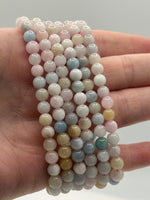 Pastel Morganite 6mm Bracelets