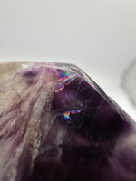 Feather Fluorite Free Form with Rainbows #3