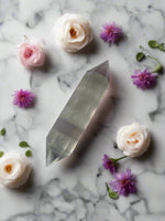 Yttrium Fluorite Double Terminated Wand Scepter #6