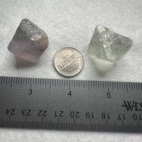 Colorful Fluorite Octahedrons Size #6