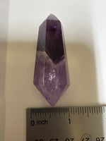 Double Terminated Phantom Amethyst Scepter Wand #21