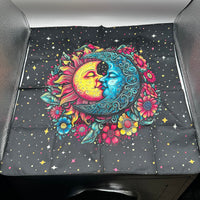 Moon, Sun & Flowers Altar/Tarot Cloth