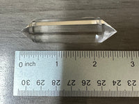 Natural Quartz Double Terminated Wand Point #4
