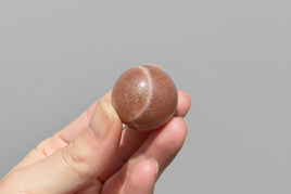Sparkling Sunstone Sphere mixed with Moonstone #12
