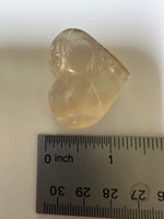 Candy Fluorite Carved Heart #9
