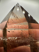 Gold Rutilated Quartz Point #4