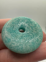 Amazonite Donut Carving