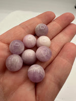 Natural Pink Kunzite Sphere Bin #2