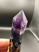 Fluorite & Amethyst Decorative Crystal Broom
