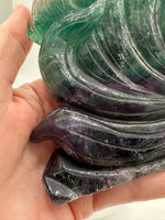 Rainbow Fluorite Nine-Tailed Fox