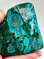 Polished Malachite, Chrysocolla Freeform #9 Zaire, Africa