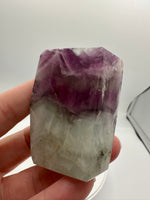 Feather Fluorite Free Form with Rainbows #1