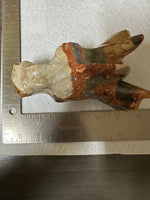 Unique Pudding Stone Dragon Head Carving