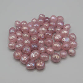 Bubblegum Pink Rose Quartz Aura Tumbles