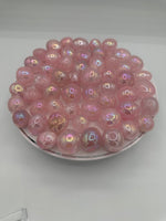 Bubblegum Pink Rose Quartz Aura Tumbles