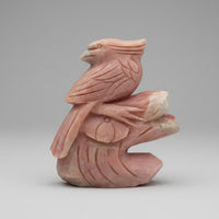 Pink Opal Bird Carving #1
