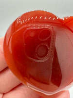 Carnelian Heart Palm Stone #6