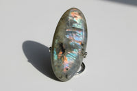 Pastel Labradorite Palmstone #14