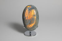 Lovely Orange Labradorite Palmstone #16