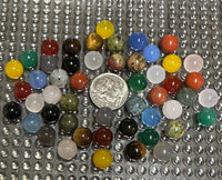 Mini Gemstone 8mm Spheres Pack of 50