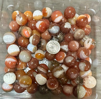 Beautiful Carnelian Spheres