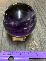 Deep Purple Fluorite Sphere #2