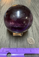 Deep Purple Fluorite Sphere #4
