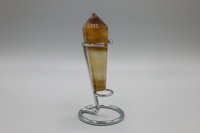 Carved Fluorite Scepter with Rainbows #2