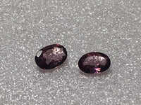 Rhodalite Garnet 6x4mm Oval Cut
