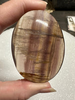 Fluorite Palm Stone #2